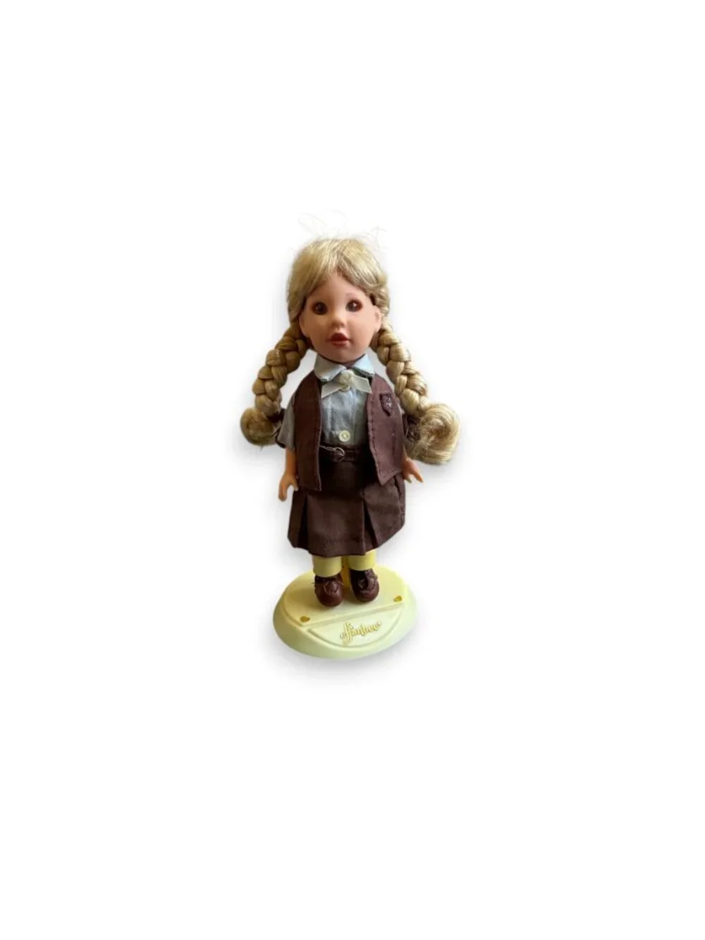 RARE VINTAGE 1988 Effanbee Blonde Girl Scout Doll 9